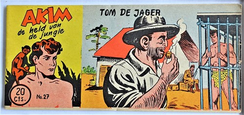 Akim - Held van de jungle, de 27 - Tom de jager, Softcover, Eerste druk (1954) (Walter Lehning)