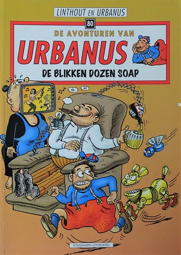 Urbanus 80 - De blikken dozen soap, Softcover, Eerste druk (2000) (Standaard Uitgeverij)