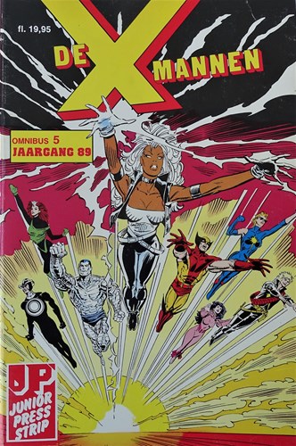 X-Mannen - Omnibus 5 - X-Mannen Jaargang  '89, Softcover (Junior Press)