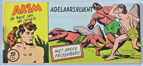 Akim - Held van de jungle, de 65 - Adelaarsvlucht, Softcover, Eerste druk (1954) (Walter Lehning)