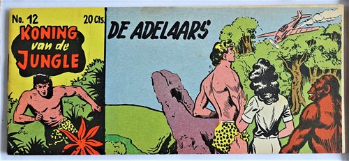 Akim - Koning van de Jungle 12 - De adelaars, Softcover, Eerste druk (1955) (Walter Lehning)