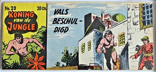 Akim - Koning van de Jungle 20 - Vals beschuldigd, Softcover, Eerste druk (1955) (Walter Lehning)