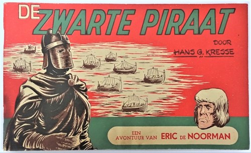 Eric de Noorman - Nederlands oblong reeks 41 - De Zwarte Piraat, Softcover, Eerste druk (1959) (De Tijd)