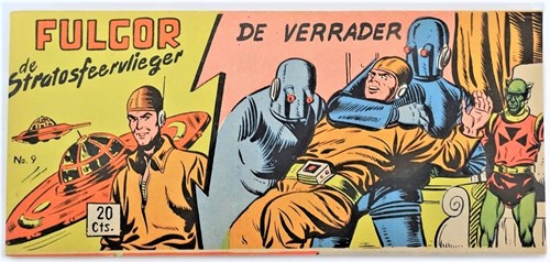 Fulgor 9 - De verrader, Softcover, Eerste druk (1953) (Walter Lehning)