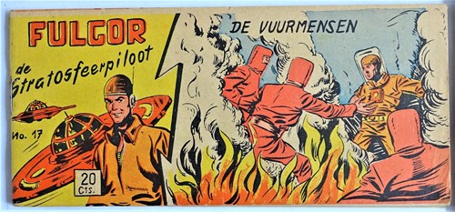 Fulgor 17 - De vuurmensen, Softcover, Eerste druk (1953) (Walter Lehning)