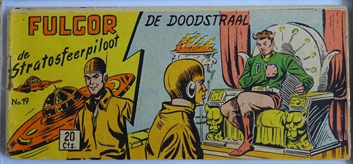 Fulgor 19 - De doodstraal, Softcover, Eerste druk (1953) (Walter Lehning)