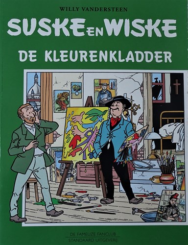 Suske en Wiske - Reclame editie 19 - De Kleurenkladder editie Fameuze Fanclub, Softcover (Standaard Uitgeverij)