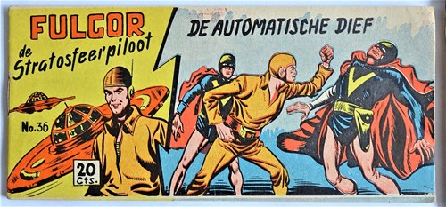 Fulgor 36 - De automatische dief, Softcover, Eerste druk (1954) (Walter Lehning)