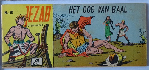 Jezab 10 - Het oog van Baal, Softcover, Eerste druk (1954) (Walter Lehning)