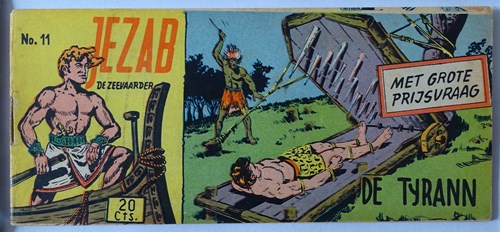 Jezab 11 - De tyrann, Softcover, Eerste druk (1954) (Walter Lehning)