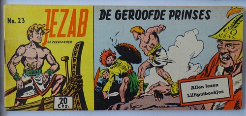Jezab 23 - De geroofde prinses, Softcover, Eerste druk (1954) (Walter Lehning)