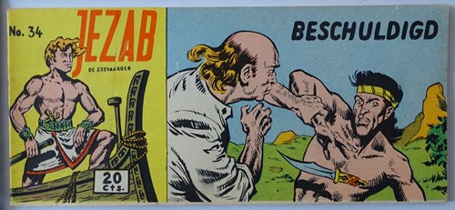 Jezab 34 - Beschuldigd, Softcover, Eerste druk (1955) (Walter Lehning)