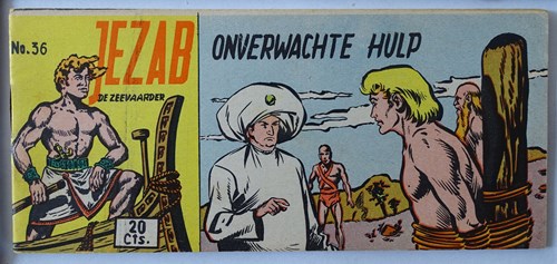 Jezab 36 - Onverwachte hulp, Softcover, Eerste druk (1955) (Walter Lehning)