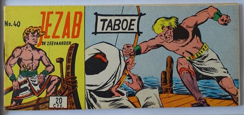 Jezab 40 - Taboe, Softcover, Eerste druk (1955) (Walter Lehning)