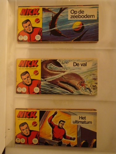 Nick, de ruimtevaarder 62 - Op de zeebodem, Softcover, Eerste druk (1962) (Metropolis)