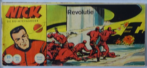 Nick, de ruimtevaarder 23 - Revolutie, Softcover, Eerste druk (1961) (Metropolis)