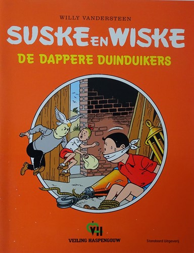 Suske en Wiske - Reclame editie  - De Dappere Duinduikers - Veiling Haspengouw editie, Softcover (Standaard Uitgeverij)