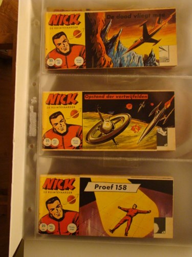 Nick, de ruimtevaarder 40 - Proef 158, Softcover, Eerste druk (1962) (Metropolis)