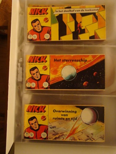 Nick, de ruimtevaarder 41 - In het doolhof van de toekomst, Softcover, Eerste druk (1962) (Metropolis)