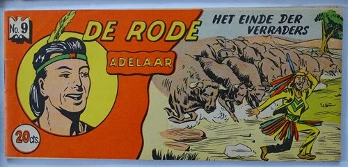 Rode Adelaar 9 - Het einde der verraders, Softcover, Eerste druk (1953) (Walter Lehning)