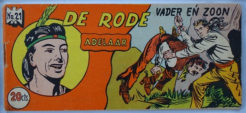 Rode Adelaar 21 - Vader en zoon, Softcover, Eerste druk (1953) (Walter Lehning)