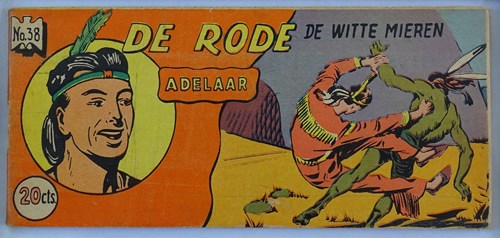 Rode Adelaar 38 - De witte mieren, Softcover, Eerste druk (1954) (Walter Lehning)