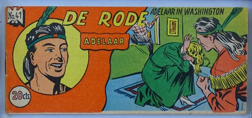 Rode Adelaar 41 - Adelaar in Washington, Softcover, Eerste druk (1954) (Walter Lehning)