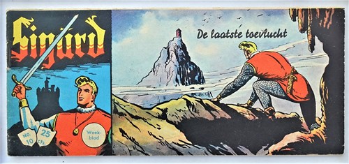 Sigürd - Eerste reeks 10 - De laatste toevlucht, Softcover, Eerste druk (1959) (Walter Lehning)