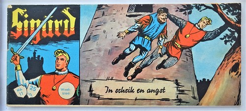 Sigürd - Eerste reeks 11 - In schrik en angst, Softcover, Eerste druk (1959) (Walter Lehning)