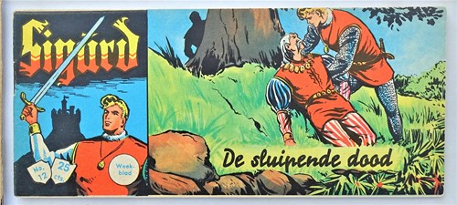 Sigürd - Eerste reeks 12 - De sluipende dood, Softcover, Eerste druk (1959) (Walter Lehning)