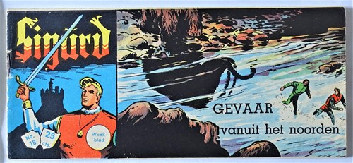 Sigürd - Eerste reeks 18 - Gevaar vanuit het noorden, Softcover, Eerste druk (1959) (Walter Lehning)