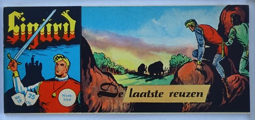 Sigürd - Eerste reeks 19 - De laatste reuzen, Softcover, Eerste druk (1959) (Walter Lehning)