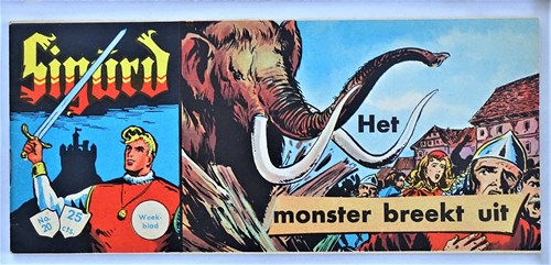 Sigürd - Eerste reeks 20 - Het monster breekt uit, Softcover, Eerste druk (1959) (Walter Lehning)