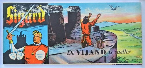 Sigürd - Eerste reeks 23 - De vijand is sneller, Softcover, Eerste druk (1960) (Metropolis)