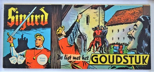 Sigürd - Eerste reeks 27 - De list met het goudstuk, Softcover, Eerste druk (1960) (Metropolis)