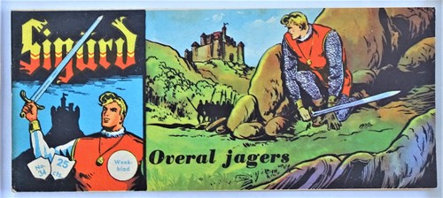 Sigürd - Eerste reeks 34 - Overal jagers, Softcover, Eerste druk (1960) (Metropolis)