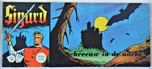 Sigürd - Eerste reeks 36 - Schreeuw in de nacht, Softcover, Eerste druk (1960) (Metropolis)