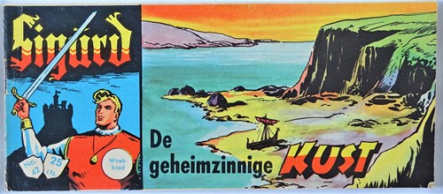 Sigürd - Eerste reeks 42 - De geheimzinnige kust, Softcover, Eerste druk (1960) (Metropolis)