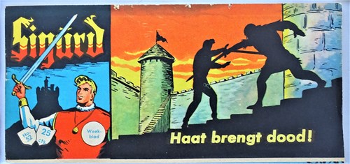 Sigürd - Eerste reeks 52 - Haat brengt dood !, Softcover, Eerste druk (1960) (Metropolis)