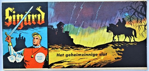 Sigürd - Eerste reeks 54 - Het geheimzinnige slot, Softcover, Eerste druk (1960) (Metropolis)