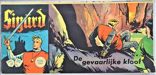 Sigürd - Eerste reeks 59 - De gevaarlijke kloof, Softcover, Eerste druk (1960) (Metropolis)