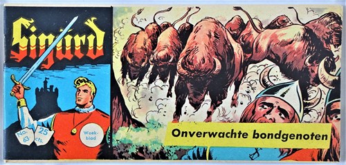 Sigürd - Eerste reeks 63 - Onverwachte bondgenoten, Softcover, Eerste druk (1960) (Metropolis)