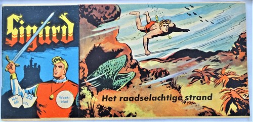 Sigürd - Eerste reeks 66 - Het raadselachtige strand, Softcover, Eerste druk (1960) (Metropolis)