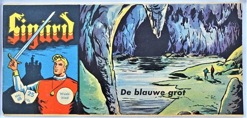 Sigürd - Eerste reeks 68 - De blauwe grot, Softcover, Eerste druk (1960) (Metropolis)