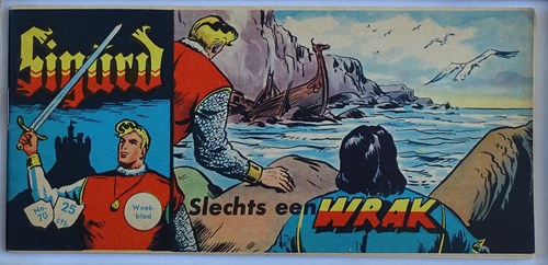 Sigürd - Eerste reeks 70 - Slechts een wrak, Softcover, Eerste druk (1960) (Metropolis)
