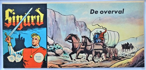 Sigürd - Eerste reeks 75 - De overval, Softcover, Eerste druk (1961) (Metropolis)