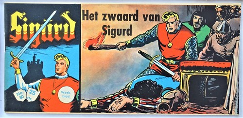 Sigürd - Eerste reeks 80 - Het zwaard van Sigurd, Softcover, Eerste druk (1961) (Metropolis)