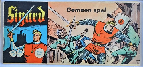 Sigürd - Eerste reeks 83 - Gemeen spel, Softcover, Eerste druk (1961) (Metropolis)