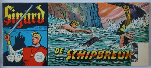 Sigürd - Strijder Voor vrijheid en rechtvaardigheid 12 - De schipbreuk, Softcover, Eerste druk (1962) (Metropolis)