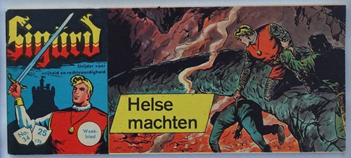 Sigürd - Strijder Voor vrijheid en rechtvaardigheid 34 - Helse machten, Softcover, Eerste druk (1962) (Metropolis)